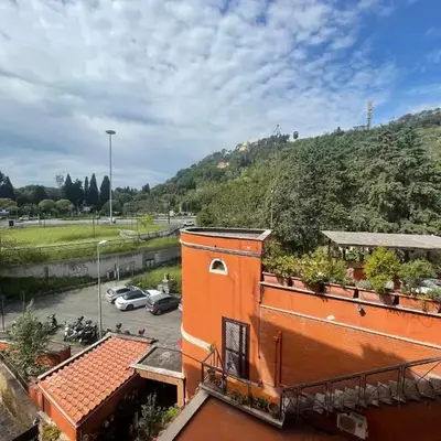 Casa Vittoria Stadio olimpico con panorama