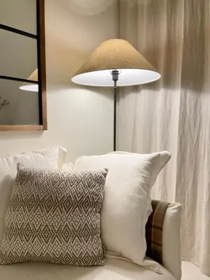 a bathroom with a glass shower and a sink at Apartment in the heart of Rome in Rome
