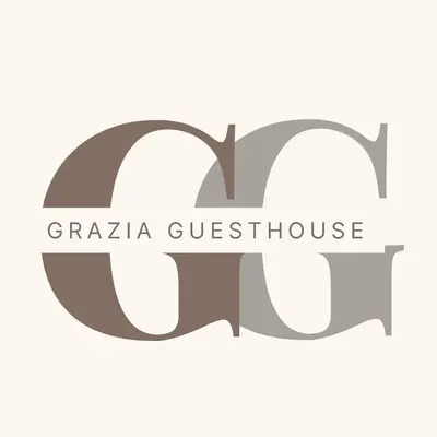 a logo for a greek crusader house at Grazia Guesthouse in Rome