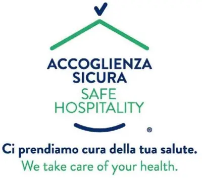 a sign that reads acociacion sirmula safe hospitaliability at La Suite di San Pietro in Rome