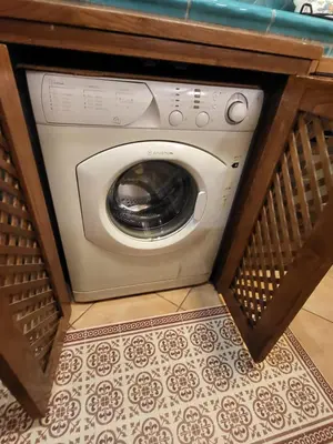 a washer and dryer in a small room at CircusMaximus n.3 in Rome