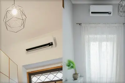 a living room with a ceiling fan and a window at Obiettivo Roma in Rome