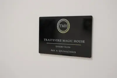 a package of a tarleton magic house label at Trastevere Magic House Luxury Suite in Rome