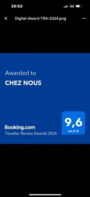 a screenshot of a cell phone with a checked to cheeznox website at CHEZ NOUS in Rome