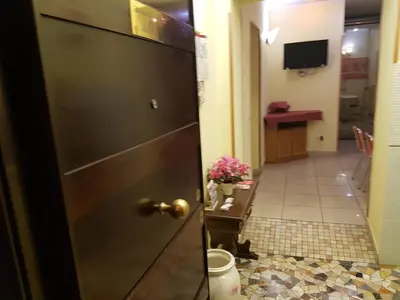 a door leading to a hallway with a room at Alenic in Rome