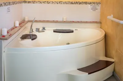 a bathroom with a sink and a toilet at Roma Design Rooms San Giovanni Colosseo Area in Rome