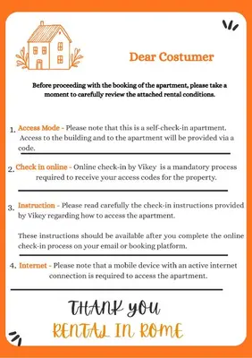 a letter from a home inspector with a house at Taurasia By Rental in Rome in Rome