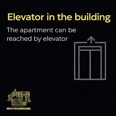 an elevator in the building the appointment can be reached by elevator at Maison del Re - San Giovanni by RHR in Rome