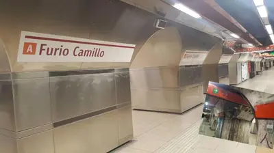 a future canada sign in a shopping mall at AURA APARTMENT in Rome