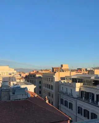 a view of a city skyline with buildings at 6 AL TOP in Rome