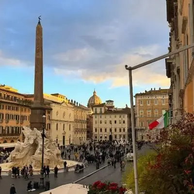 CadensPlace - Overlooking Piazza Navona by dbalconycollection