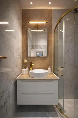 a bathroom with a shower and a sink at San Pietro Suite - Vatican City in Rome