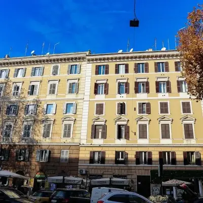 Blue Vatican House