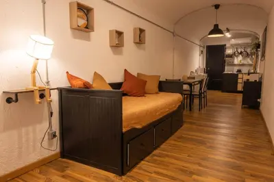 a bedroom with a bed in a room at DOMUS LAURA Rione MONTI in Rome