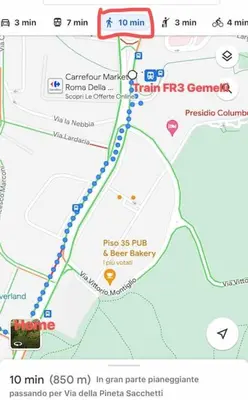 a map of a park with a map of sidx sidx sidx at Your Cozy Home in Rome- Gemelli- close to downtown in Rome