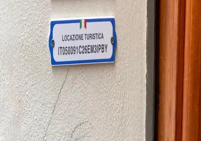 a sign on a wall that says londonoperative tracersurrectionrosisrosisrosis at Casa Vicolo Moroni - Trastevere in Rome