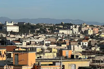 a view of a city with lots of buildings at LA VUE DE PAULINE in Rome