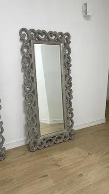 a mirror sitting on a wall in a room at Cola di Rienzo 243 Relais-A in Rome