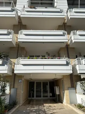 an external view of a building with a balcony at Hygge Studio in Rome