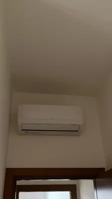 a air conditioner on the ceiling of a room at Monti Royal Apartment in Rome