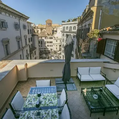 Pantheon Palazzo Nari Terrace #12