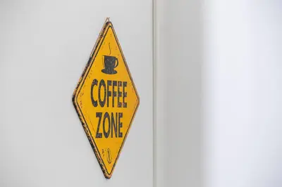 a yellow sign that reads computer utility zone at Dreamhome61 by Rentbeat in Rome
