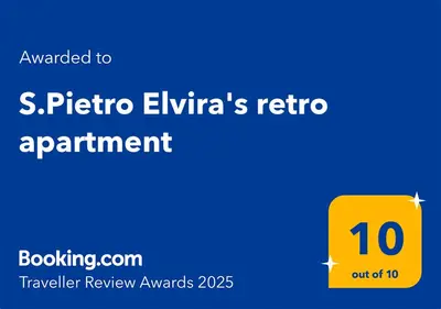 a screenshot of the s pico elviras restore appointment sign at S.Pietro Elvira's retro apartment in Rome