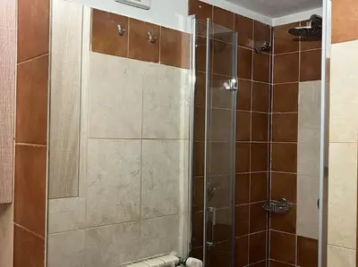 a bathroom with a sink and a toilet and a mirror at Metro Roma Termini - Love in Loft in Rome