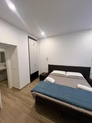 a bedroom with a large bed in a room at Garden Of Vatican's in Rome