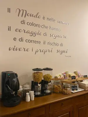 a bathroom with a shower and a toilet and a sink at Vecchia Trastevere Bed and Breakfast in Rome