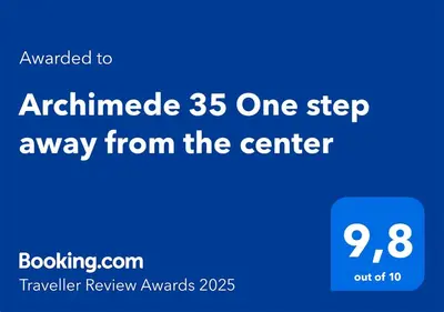 an emailed one step away from the center screenshot at Archimede 35 One step away from the center in Rome