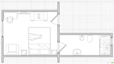 a floor plan of a room with at Salotto Tiburtino in Rome