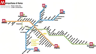 a map of the city of amsterdam at Eurialo Roma Design Apartment - MyItalianStay in Rome