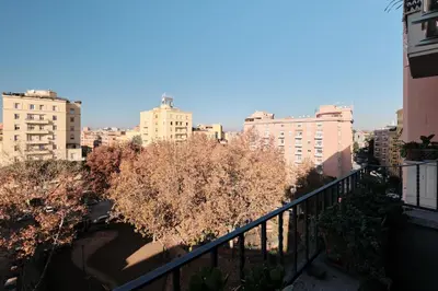 a view of a city with tall buildings at Centro Storico a 15' - Cata Apartment Roma in Rome