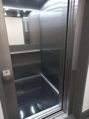a glass shower in a bathroom with a mirror at Andrew's Suite Rome center in Rome