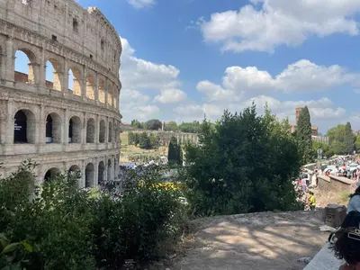 a view of the colosseum in front of the coliseum at BDC - Luxurylifestyle in Rome