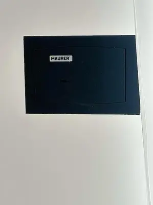 a black box with the word danger written on it at Pi gneto GH Locazione Turistica in Rome