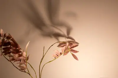 two pink flowers are in a vase at iFlat A Peaceful Nest In The Eternal City in Rome