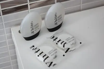a couple of vases sitting on a counter at Faleria Second by Rental in Rome in Rome