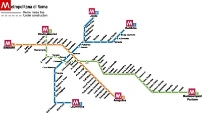 a map of the metro exodus exodus maps at Leonardo Guest House Roma in Rome