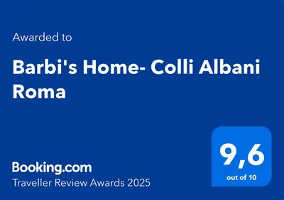 a blue sign with the words barilli home coil alabama at Barbi's Home- Colli Albani Roma in Rome