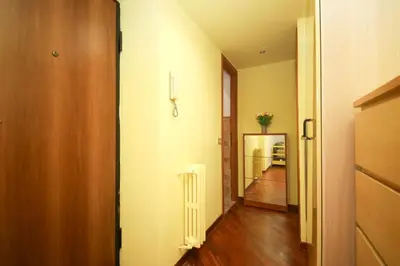 an empty hallway with at Yellowmat by Ghor in Rome