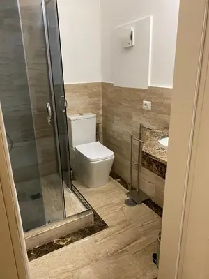 a bathroom with a toilet and a shower and a sink at Cozy Luxury Room Pantheon in Rome