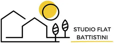 a logo for a photography institution with a mirror at StudioFlat Battistini in Rome
