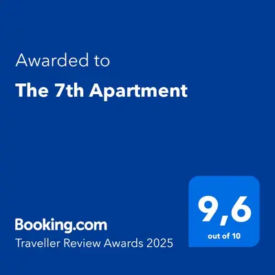 a screenshot of the appointment page with the text awarded to at The 7th Apartment in Rome
