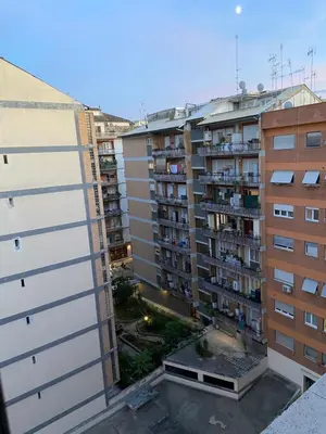 an aerial view of buildings in a city at Interno33 Appartamento accogliente e moderno vicino Stazione Tiburtina in Rome