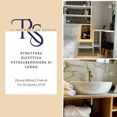 Ponte Milvio Suite & Parking- La Chambre de Sophie
