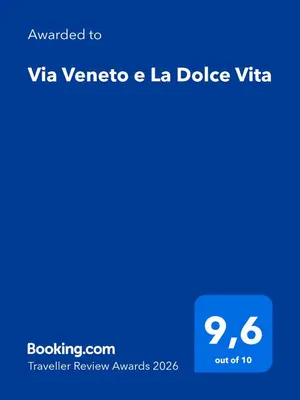a screenshot of the vita verizon la dolce vita website at Via Veneto e La Dolce Vita in Rome