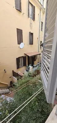 an outside view of a building with a yard at Casa Capponi - A San Pietro in Rome