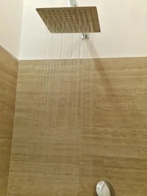 a basketball hoop in a bathroom with a basketball hoop at VATICAN GUEST HOUSE ROOMS in Rome in Rome